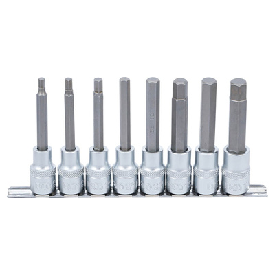 Seri me Çelësa hegzagonal të gjatë 1/2 5-13MM 8 copë BGS